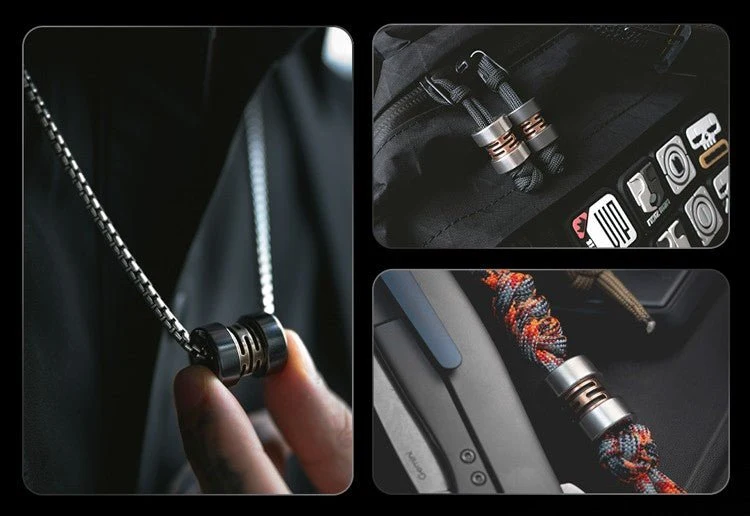 Lautie E-Capacity EDC Knife Bead Pendant - Image 18